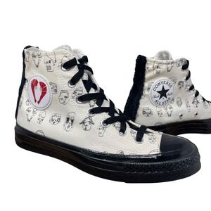 Converse x Shrimps Shoes Womens 6.5 Chuck Taylor All Star 70 Hi Limited‎ Edition